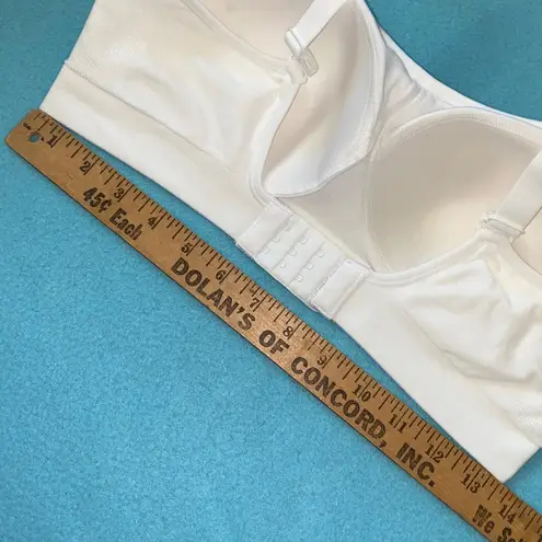 SHAPERMINT ESSENTIALS white wireless bra adjustable straps 3 hook NEW size L Size L