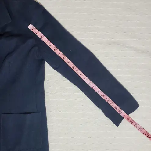 Peruvian Connection Women's Alpaca Wool Coat Dark Blue. Size: 12