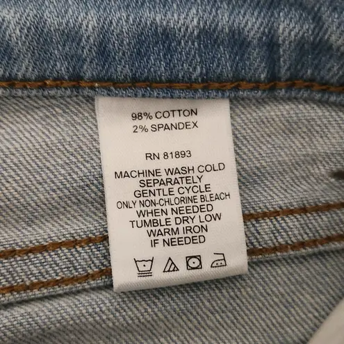 Denim & Co D&Co. Light Wash Bermuda Jean Shorts Size 12 D&Co. Jean Shorts