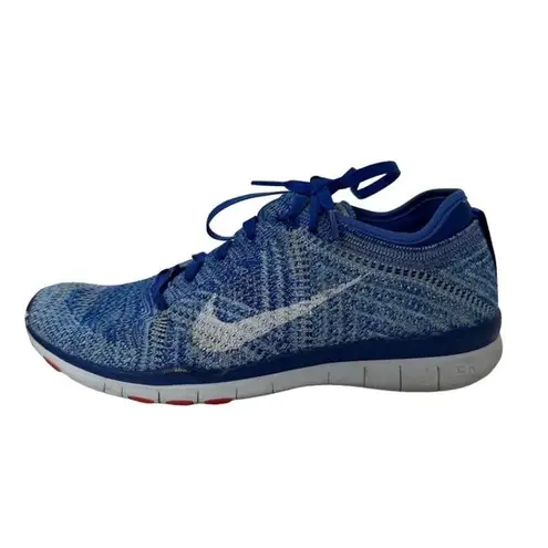 Nike  Sneakers Womens 6 Blue Free 5.0 FlyKnit Tennis Shoes