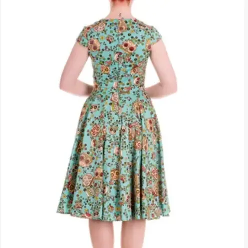 Hell Bunny Calvera Day of the Dead Floral Sugar Skull Dress