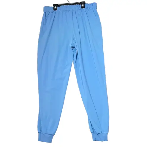 Lululemon  Adapted State Perforated Jogger Pants Womens 12‎ Light Blue Drawstring - Image 3