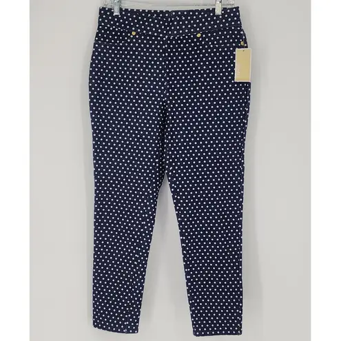 Michael Michael Kors Navy Polka Dot Pull