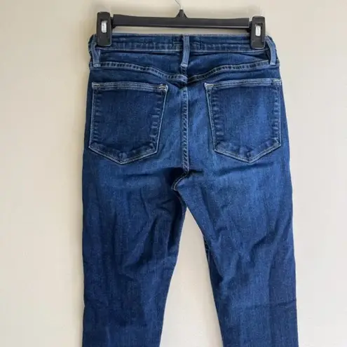 frame denim   Le High‎ Skinny Crop Ankle Slim Jeans Size 27 LHSKC899 DAME Cut 2428