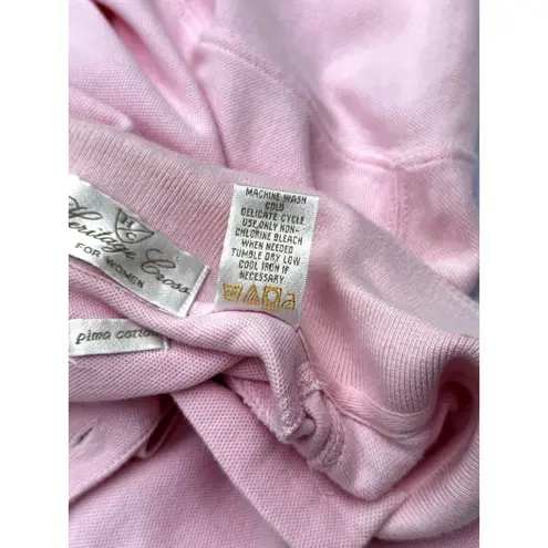 Heritage Cross Womens Polo Size Small Pink Short