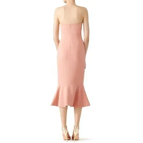 Cinq à Sept CINQ A SEPT Pink Luna Strapless Straight Neckline Hourglass Gown Dress Size 8