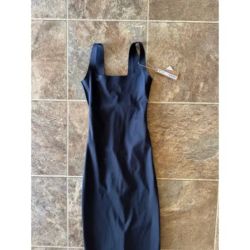 SKIMS Body Long Slip Dress Onyx Size XS