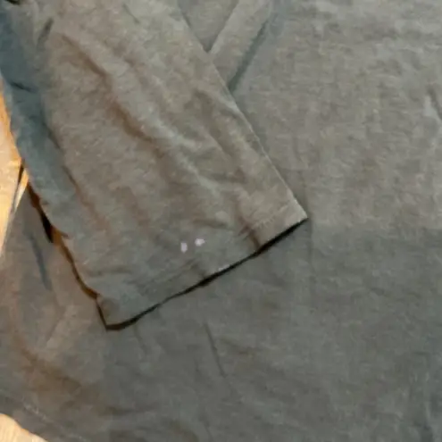 FIGS  Threads for Threads Olive Green Long Sleeve T Shirt Size L - Image 2