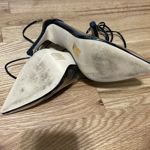 Simmi London Sophisticated Black and Tan Stiletto Heels