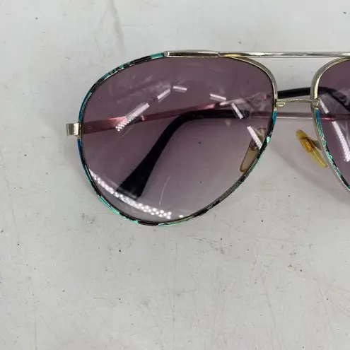 Ray-Ban Opti Ray Aviator Sunglasses Vintage Turquoise Crackle