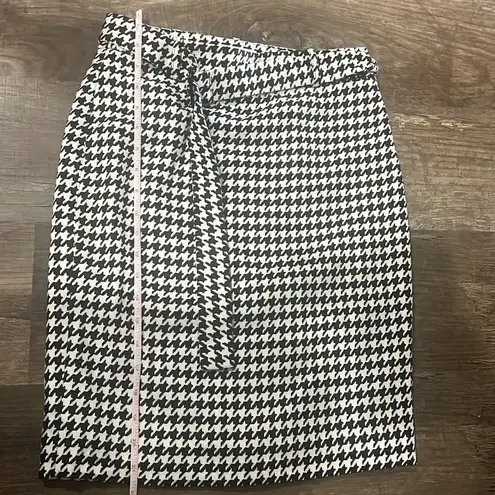 Calvin Klein FINAL PRICE  Belted Houndstooth Pencil Skirt
