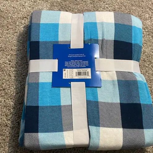 Target - New women’s family sleep pajamas blue check Hanukkah style 4x