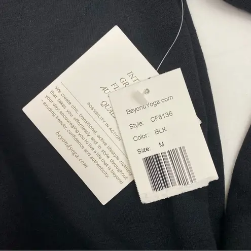 Beyond Yoga Cozy Fleece Long Sleeve Jumpsuit Black