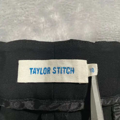 Taylor Stitch Pants Womens 10 Black Trouser Classic Career Business Capsule