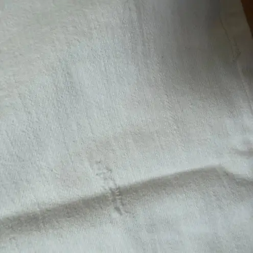 Pilcro ANTHROPOLOGIE High Rise BootCut Denim Jeans Size 31 White