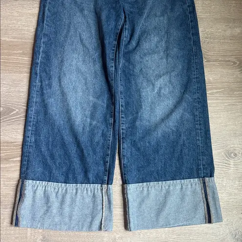 DL1961 Hepburn Wide Leg High Rise Jeans in Middleton