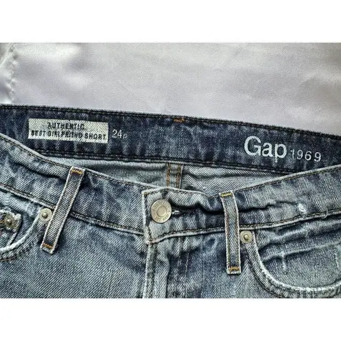 Gap  Authentic Best Girlfriend Jean Shorts Size 24P