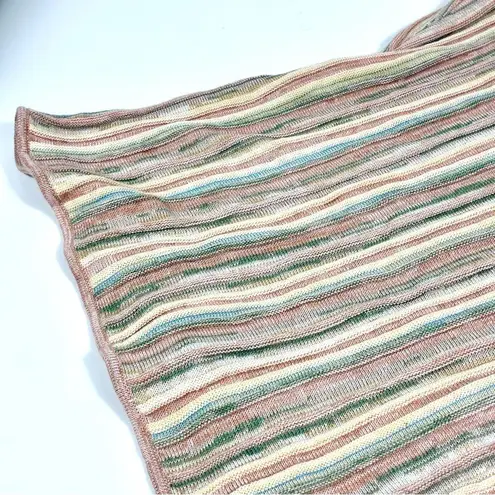 Zimmermann Illuminate Mouline Pleated Short Sleeve Sweater Tee US 10 NWT