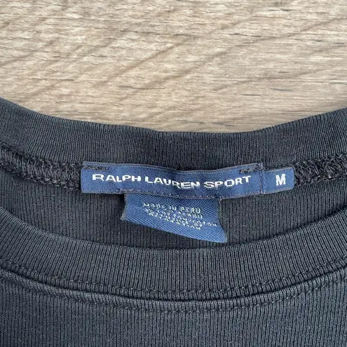 Ralph Lauren  Sport Black Long Sleeve Top