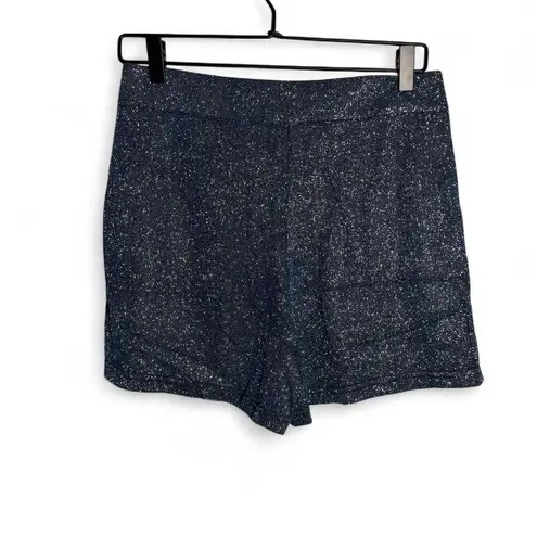 Black/blue size large L EXTREMELY GLITTERY shorts / hot pants