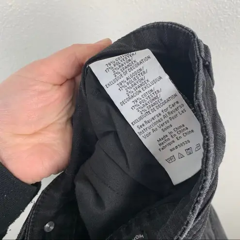 sts blue Stella Stripe Crop Skinny Jeans 28 Black