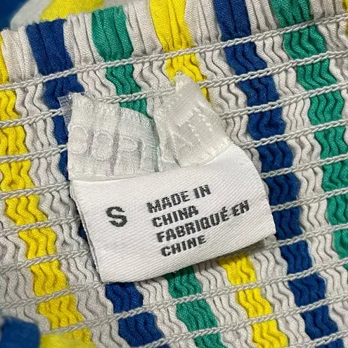 Cooperative by Urban Outfitters Striped Sundress - Yellow/Blue/Green - Small