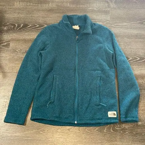 The North Face  Women's Crescent Full Zip Jacket Blue/Green‎ Size M