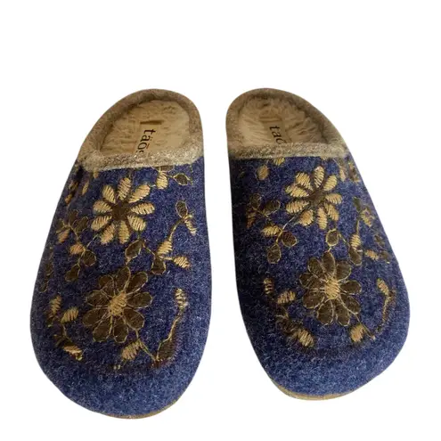 Taos Woolderness Clogs Wool Blue Size 38 - Image 3