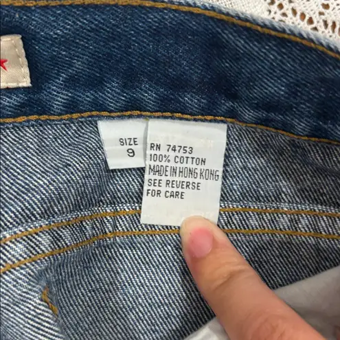 Zana Di Vintage Flare Jeans with Floral Embroidery