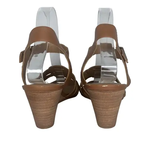 Susina Brown Terra Wedge Sandal