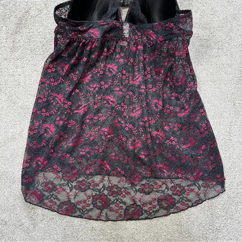 Lilac+London Women’s Lace Babydoll Chemise Lingerie V