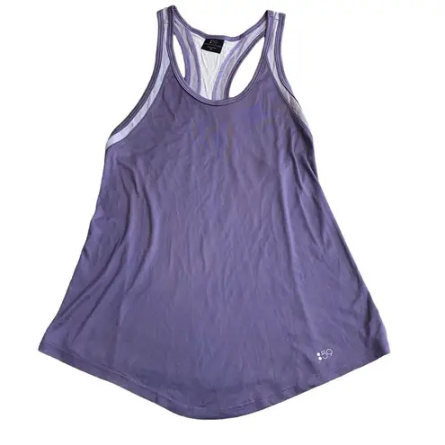 Splits59 Women’s M Racerback Athletic Tank Dusty Purple Mesh Back Athleisure