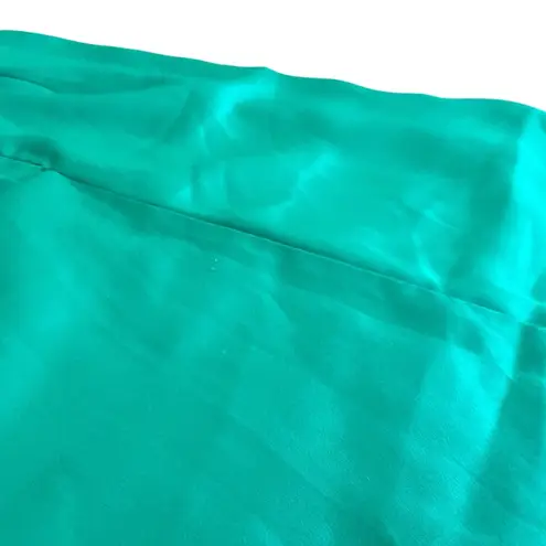 The Wolf Gang Women’s Oahu Two Tone Blue Green Halter Neck Slip Maxi Dress Sz XS