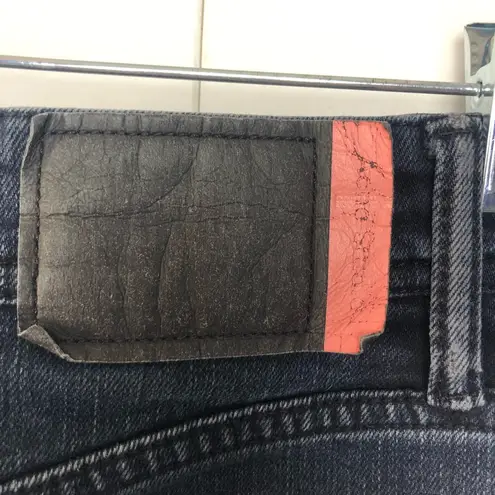Acne Studios Melk Slim Fit Jeans in Blue Black Bla Konst Stockholm