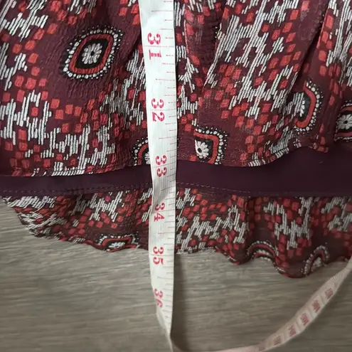 Cinq à Sept cinq a sept Jasmine Silk Floral-Print Mini Dress Red/ Multi Size