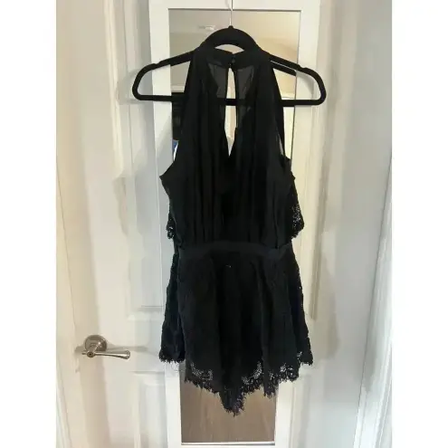 Alice McCALL 122  Better Be Good To Me Playsuit in Black Romper Size 8