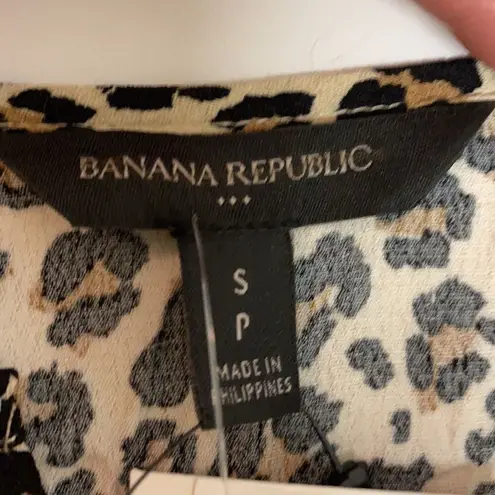 Banana Republic  NWT leopard print dress