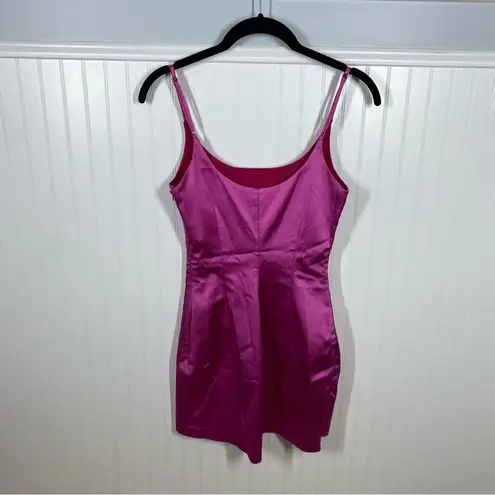CULTNAKED Hourglass Mini Dress in Pink with built in shorts size small party