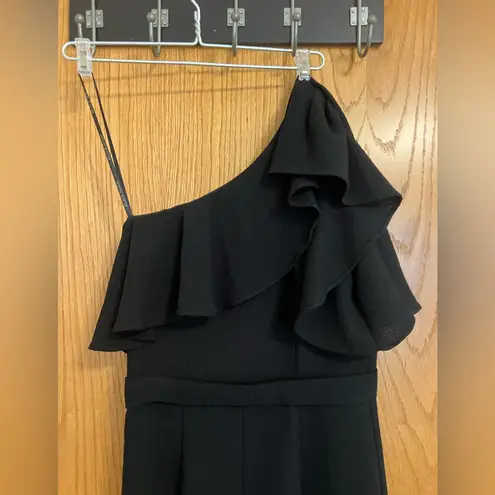 Black Halo Kallan Ruffle Jumpsuit NWT