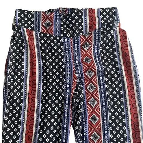 About A Girl Women’s Size XS Bohemian Flare Pull On Stretch Pant Western Cowgirl
