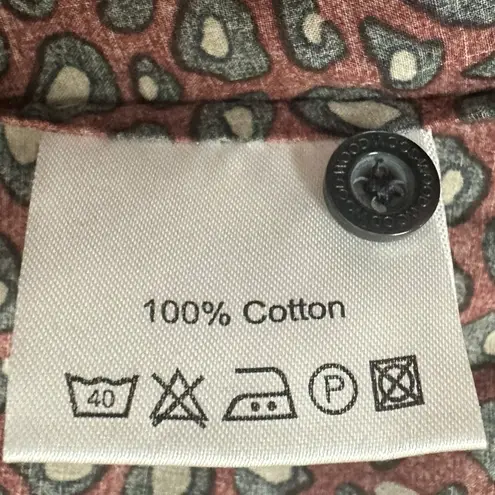 Wood Wood Paper Bag Leopard Eye Skirt Small Burgundy Black Pockets Whimsical