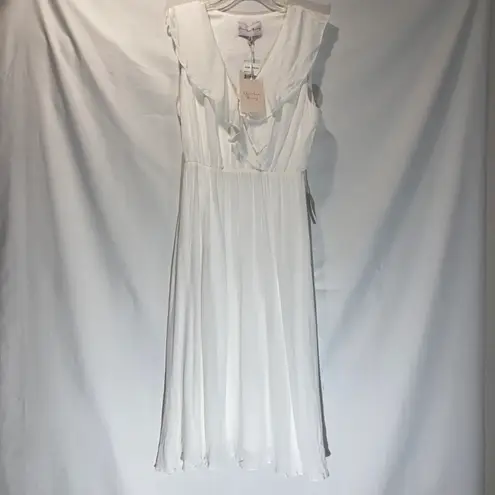 Charles Henry Ruffle Trim Dress Women’s Large