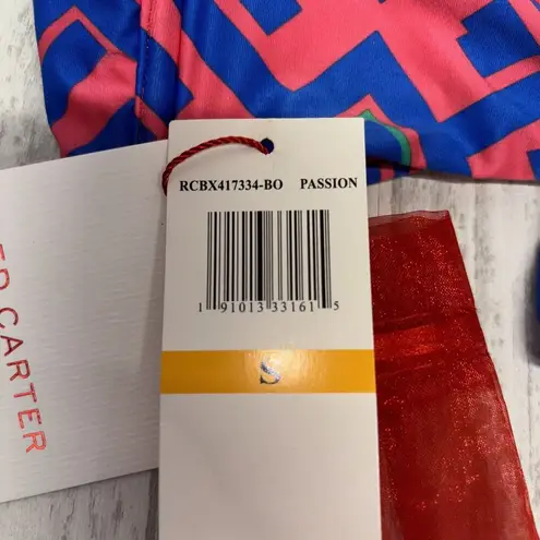 Red Carter Womens Size S Bikini Top NWT