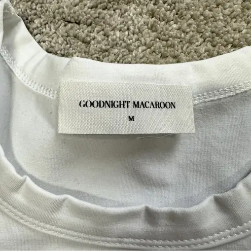 Goodnight Macaroon Aimee Front Tied Wrap Tank Dress Sleeveless in White Size M - Image 8