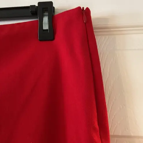 Doncaster  COLLECTION RED PANTS SIZE 14 inseam 29” waist 36”zipper side