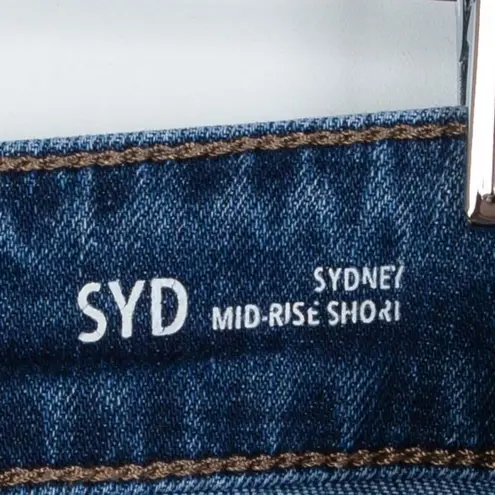 Warp & Weft Sydney Mid Rise Jean Shorts‎ Size 27 Blue