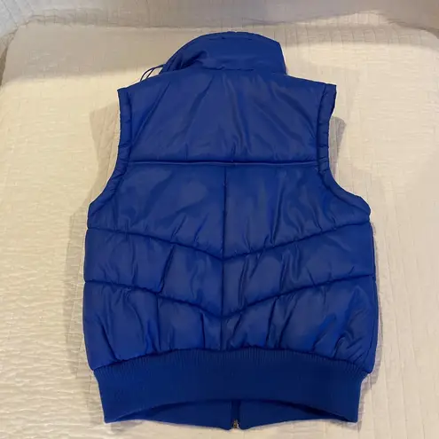 INC Womens Cobalt Blue Vest / Size Medium