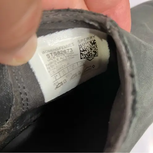 Sperry  Seaport Daley pull on ankle boots black‎ size 6