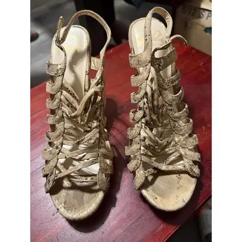 Stylish Strappy High Heels Sandals