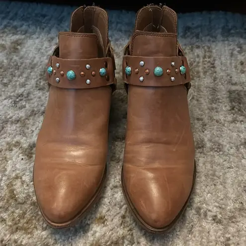 Frye  Ray Stone Harness Booties